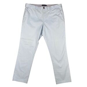 Tommy Hilfiger Chino Pants Mens 40x32 Light Blue Slim Fit Stretch Cotton